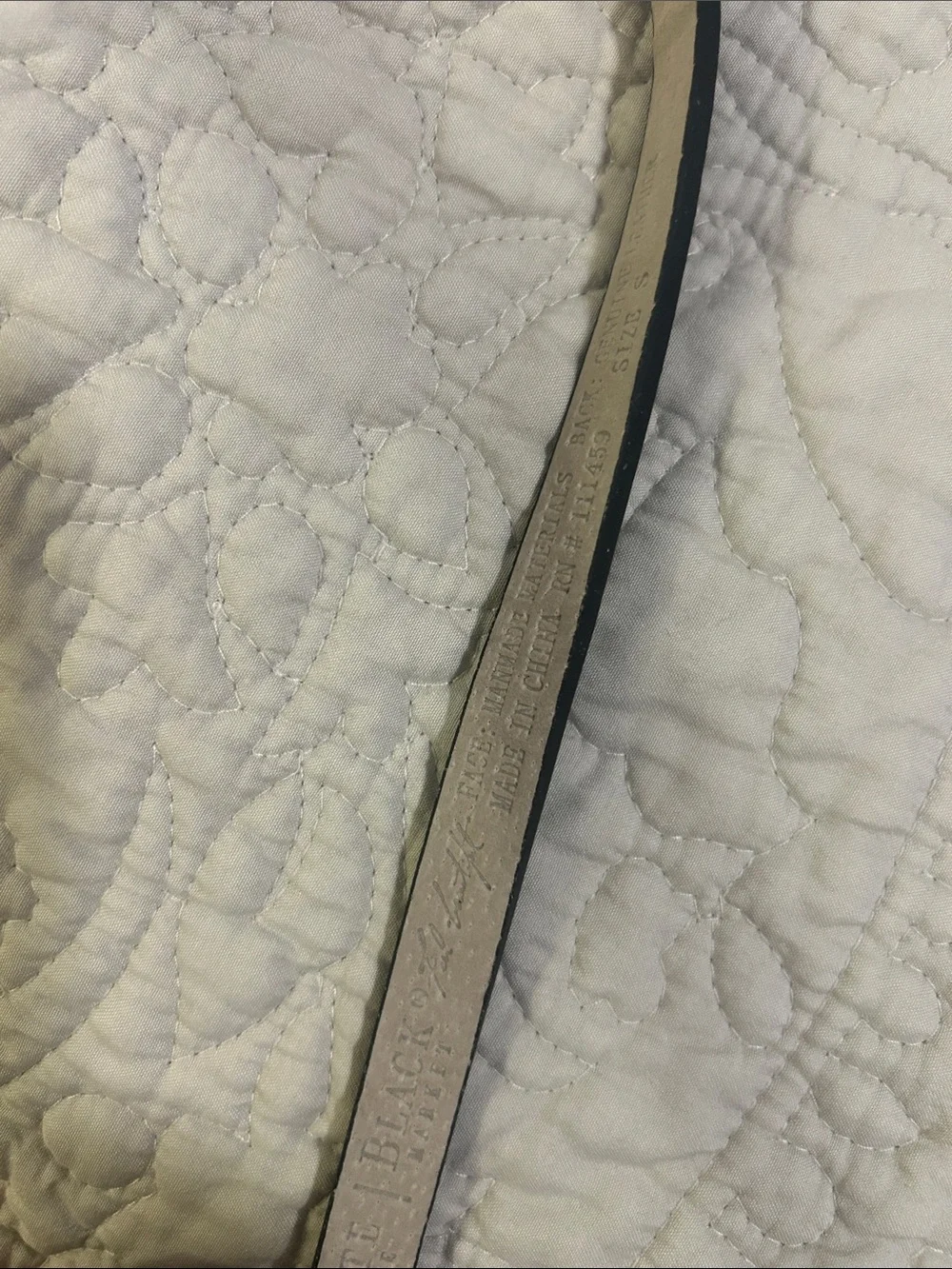 White House Black Market Black Skinny Belt with Silver Bow Buckle